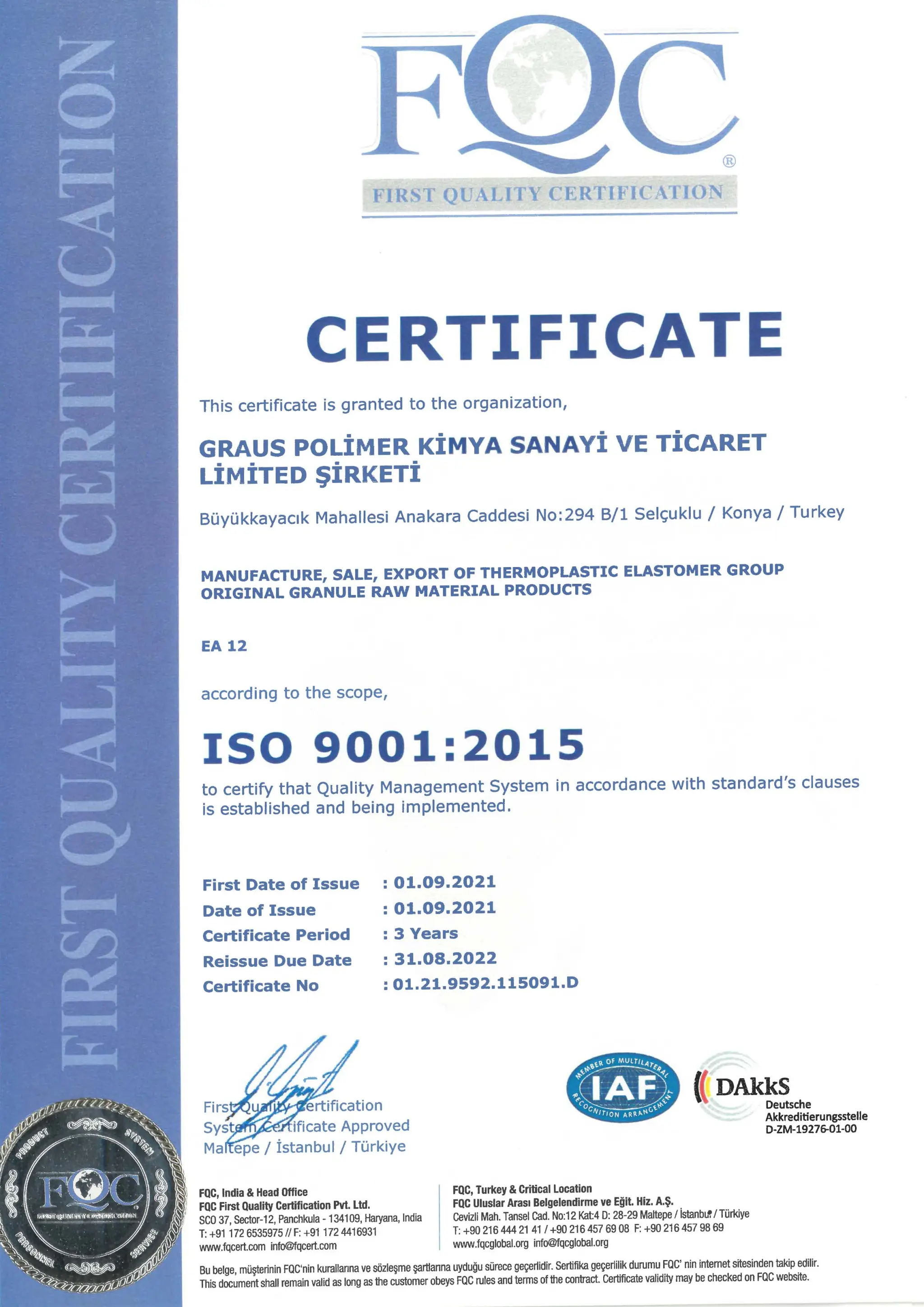 IS 9001-2015